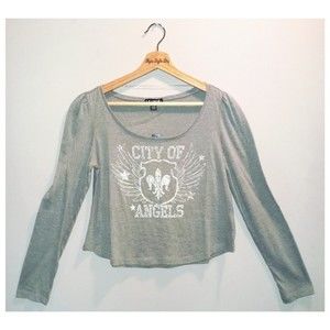 Eye Candy City of Angels Gray Top